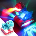 thumbnail image 4 of Dinosaur Toy Car Realistic Spray Dinosaur Construction Vehicle Educational Toy, 4 of 10