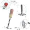 thumbnail image 3 of Shsling 200 Pcs Clous Manuels pour Béton, Mini Clous, Clous Ronds pour Clous en Acier et Béton, 7,3 mm - l'Outil Parfait pour Tous Vos Projets de Fixation, 3 of 5