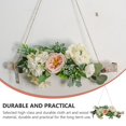 thumbnail image 1 of Vaidha Artificial Flower Decoration Style Decorative Flower Wreath Wall Pendant, 1 of 6