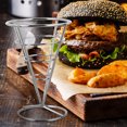 thumbnail image 3 of Weiweiguan French Fries Stand Food Frying Basket French Fries Rack Black Kitchen Utensil, 3 of 7