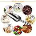 thumbnail image 4 of Heavy Duty Stainless Steel Ice With Secure Hook For Ice Makers And Crushers Kitchen Bar Accessory Tool, 4 of 6