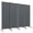 Dark Grey, variant on Outsunny Room Divider, 5.6FT Folding Privacy Screen, Cream White