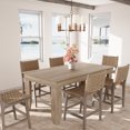 thumbnail image 1 of 63" Rectangular Dining Table with Scratch-Resistant Laminate Top, Sturdy Kitchen Table for 6 with Adjustable Leveling Feet, Easy Assembly，Chair not included, 1 of 8