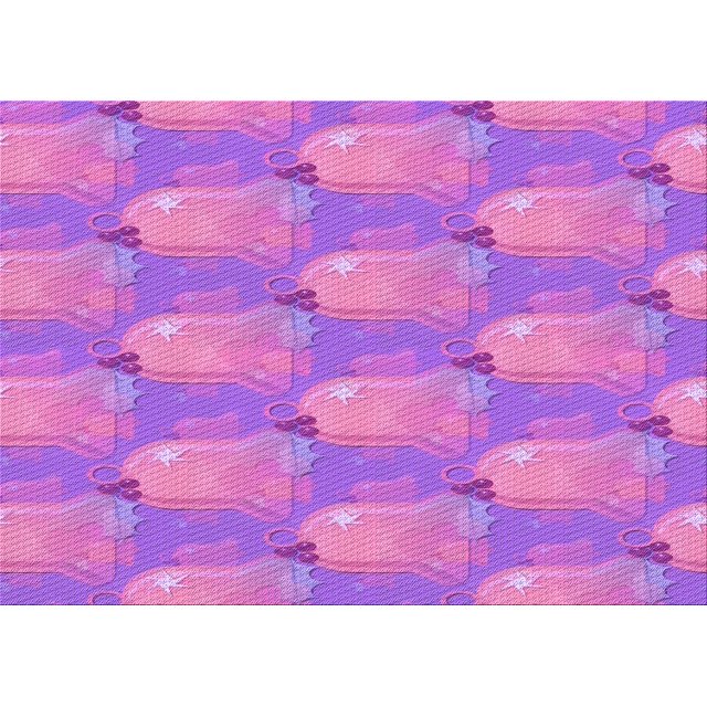 Ahgly Company Tapis Rectangulaire Lavable en Machine Intérieur Transitionnel Violet Violet, 2 Pieds x 5 Pieds
