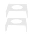 thumbnail image 2 of Football 2 Pcs Support de Football Présentoir Transparent Support Acrylique Stable Anti-Rayures Présentoir Polyvalent pour Basketball Volleyball, 2 of 8