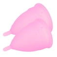 thumbnail image 4 of Menstruel Menstruel Original Authentique Ensemble de Tasses Réutilisables en Silicone Tasse Menstruelle avec Sac Boîte, 4 of 8