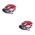 thumbnail image 1 of ZheElen PC Confortable Vélo pour Hommes - Léger Résistance à l'Air Réduite Résistance aux Impacts Réglable Sans Fardeau Conduite Rouge Blanc 2 Ensembles, 1 of 6