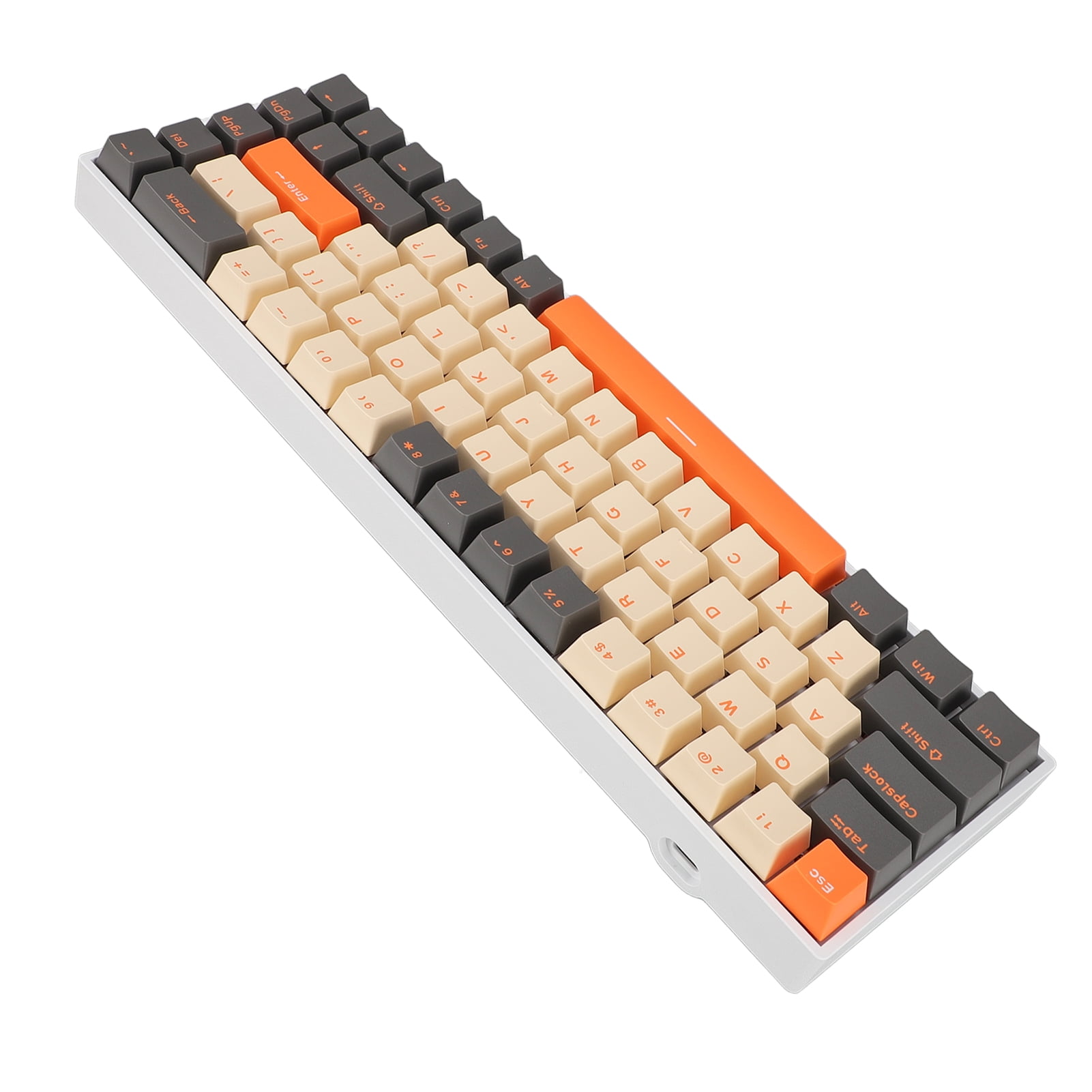 60 Percent Mechanical Keyboard, NKRO 68 Keys Mechanical Keyboard  for Computer with USB Port for HarmonyOS