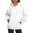 thumbnail image 1 of ORUYROP Womens Oversized Hoodies Fleece Sweatshirts Long Sleeve Sweaters Pullover Fall Clothes with Pocket, 1 of 7