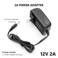 thumbnail image 4 of Amdohai Universal Power Adapter AC 100-240V DC 12V 2A Supply Charger Adapter, 4 of 4