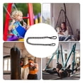 thumbnail image 4 of Chaînes de Balançoire Robustes, Ensemble Suspendu en Acier Inoxydable Capacité de 500 LB pour Hamac, Sacs de Frappe, Usage Intérieur Extérieur, 4 of 8