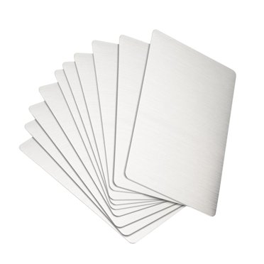 veasfak 10x Sublimation Blanks Sheets Aluminum Heat Press for Billboards