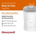 thumbnail image 2 of Honeywell HWM440WC Top Fill Warm Mist Humidifier, 2 of 9