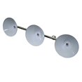 thumbnail image 3 of Hathaway Soft Brushed Stainless Steel 3-Shade Billiard Light, 3 of 4