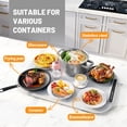 thumbnail image 2 of INKBIRD Electric Food Warming Tray, Soft Silicone Warming Mat with Temperature Control, Upgraded Heat Dissipation Design, Auto Shutdown Protection for Daily Use in Kitchens, Parties, Buffets, 2 of 8