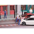 thumbnail image 4 of Esquirla 6pcs/set 1:64 Street Tiny Figures Character Building Layout Scenery , Green, Dolls Green, 4 of 7
