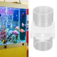 thumbnail image 4 of Fish Feeding Floating Food Dish, Practical Fixed Point Feeding Adjustable Aquarium Fish Food Feeder Tube Transparent Acrylic  For Aquarium Feeding Accessories, 4 of 8