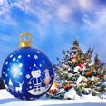 thumbnail image 4 of 60cm Inflatable Christmas Ball with Light Glow Giant Atmosphere Ball Home Garden, 4 of 8