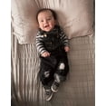 thumbnail image 3 of KIDSCOOL SPACE Baby Boy Girl Ripped Denim Cute Workwear Jean Overalls,Black,3-4 Years, 3 of 8