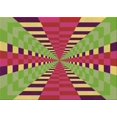 thumbnail image 1 of Ahgly Tapis Rectangulaire Lavable en Machine Intérieur Transitionnel Vert Pistache, 2 Pieds x 3 Pieds, 1 of 7