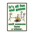 thumbnail image 1 of Rivers Edge Products Until Someone Loses A Weiner 12"X17" Sign, 1 of 3
