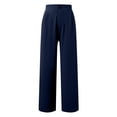 thumbnail image 4 of LSLJS Pantalon Grand Décontracté Confortable pour Femmes, Couleur Unie, Jambe Droite, Pantalon de Travail pour Femmes, 4 of 9