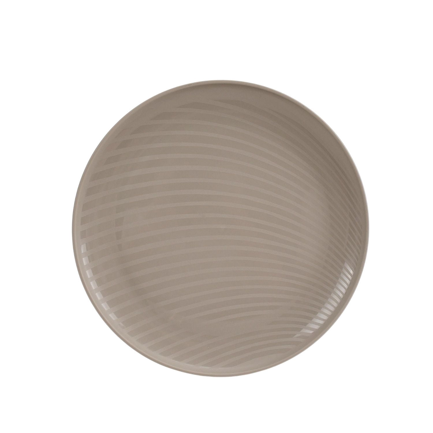 Mainstays Washed Stone Polypropylene Round Plate 1pc