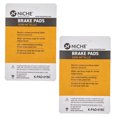 thumbnail image 2 of Niche Rear Brake Pad Set for Honda CRF450R Semi-Metallic Motorcycle 2 Pack 519-KPA2372D, 2 of 5