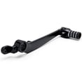 thumbnail image 1 of Krator Rear Brake Pedal Folding Foot Lever Shift Black Compatible with Suzuki GSXR 750 2001, 1 of 3