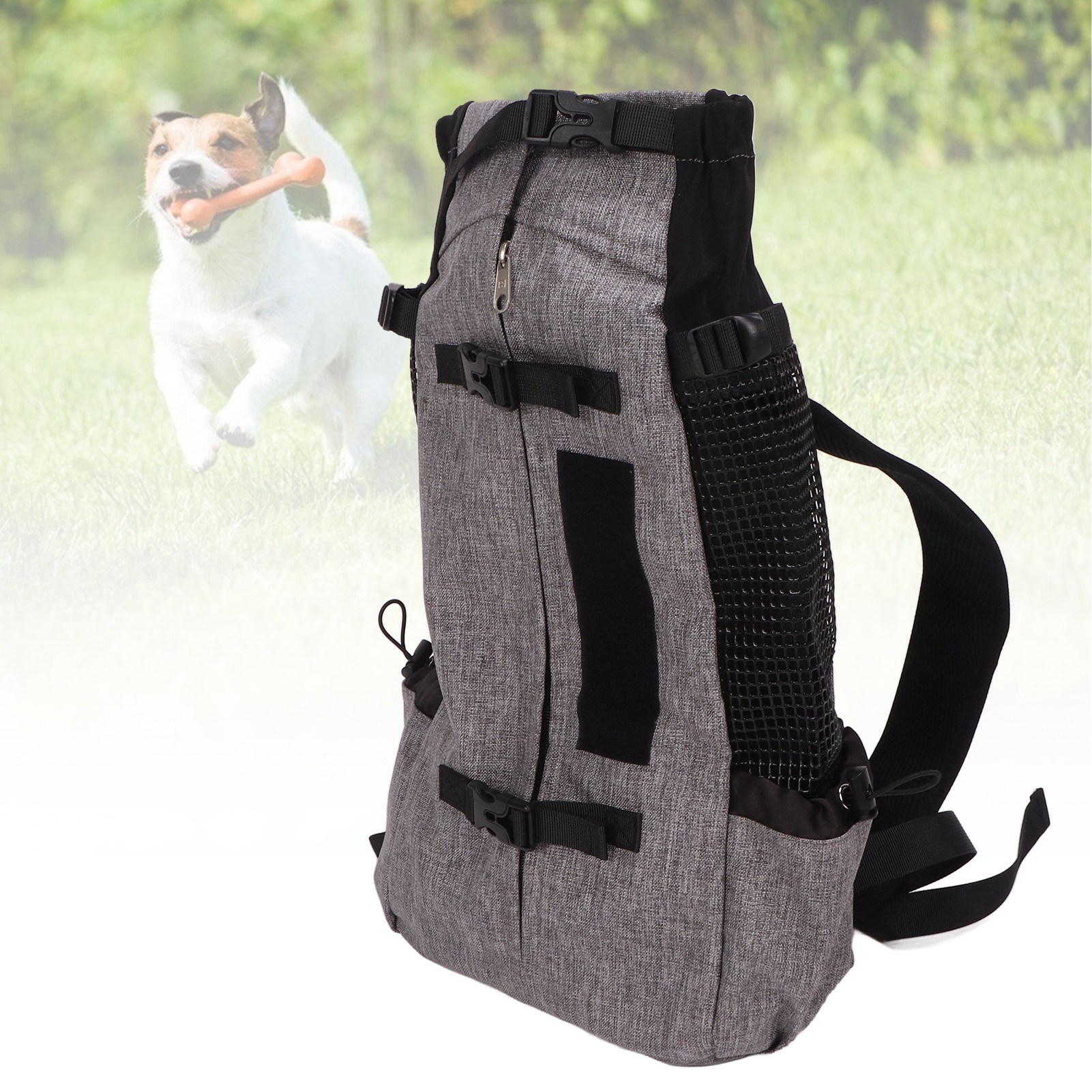Cat Backpack Carrier, Mesh Small Cat Carrier Backpack for Medium Small Dog Puppy Kitten Bunny Dog Backpack Puppy Backpack Airline Approved Pet Carriers for Travel Walking Hiking