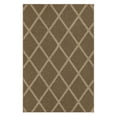 thumbnail image 1 of Mohawk Home Lewis Diamond Near Black/Tan Tufted Polyester Area Rug, 1 of 8