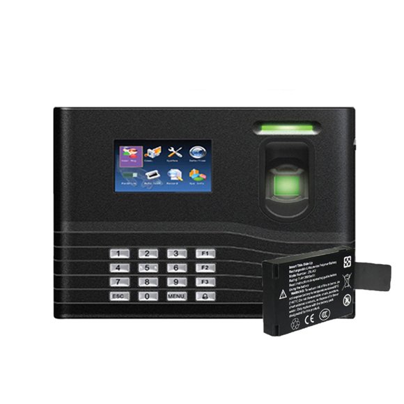 ZK IN01-A TCP/IP USB Biometric Fingerprint Door Access Control And Time Attendance System With Battery Optional RFID Card Reader ,Accurate Calculations