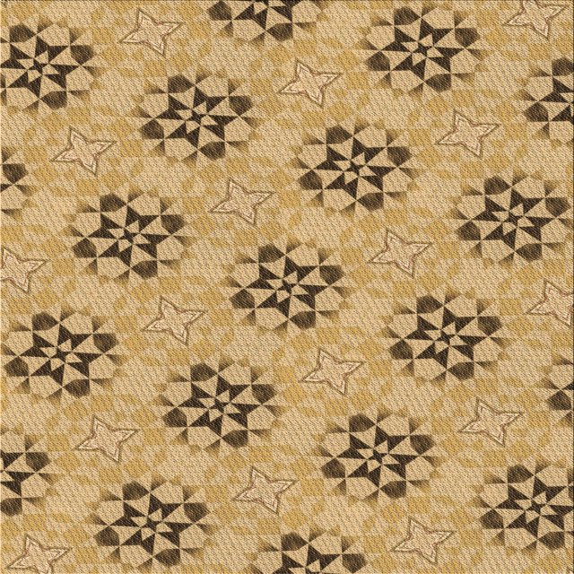 Ahgly Company Tapis de Zone Carré Lavable en Machine Jaune Orange, 7 Pieds Carré