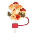 thumbnail image 1 of Glass Straw Dust Plug PVC Straw Cap 10MM Universal Creative Cute Flower Straw Accessory, 1 of 4