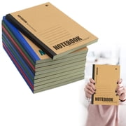 WHEANG A5 Or B5 Composition Notebook ，Journals College Ruled Notebooks With Rainbow Spines Small Lined Composition Book For Home