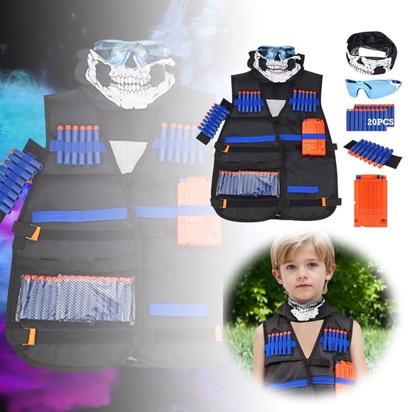 Outdoor Toys Toy Vest Kit Foam Set for Boys Age 3+ Unique Birthday and Christmas