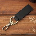 thumbnail image 1 of Leather Retro Cowhide Keychain Metal Lobster Clasp Pendant Fashion Personalized Anti-lost Car Keyring Keyholder wholesale, 1 of 4