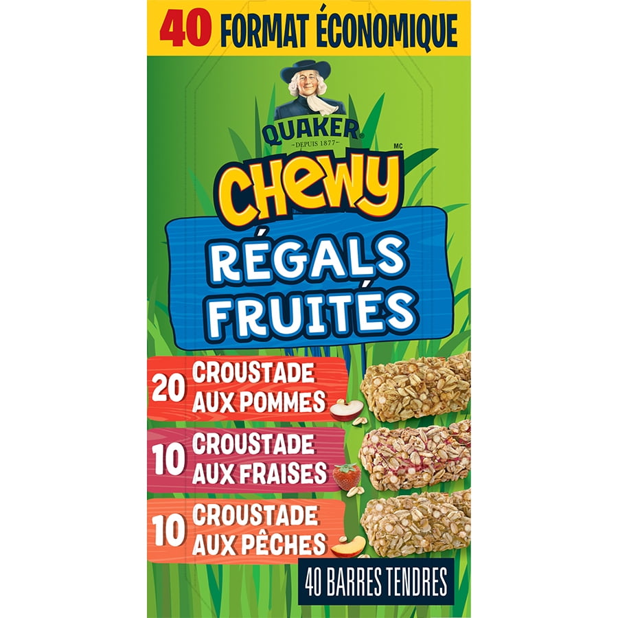 Quaker Chewy Régals fruités
