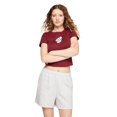 thumbnail image 1 of No Boundaries Women's Rib Baby Tee, 1 of 6