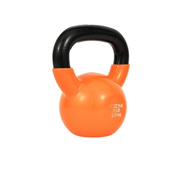 GoZone Vinyl-Dipped Cast Iron Kettlebell
