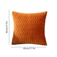 thumbnail image 3 of Solid Colour Velvet Pleated Pillow Set Sofa Cushion Bedside Cushion Office Lumbar Support Lumbar Protection, 3 of 6