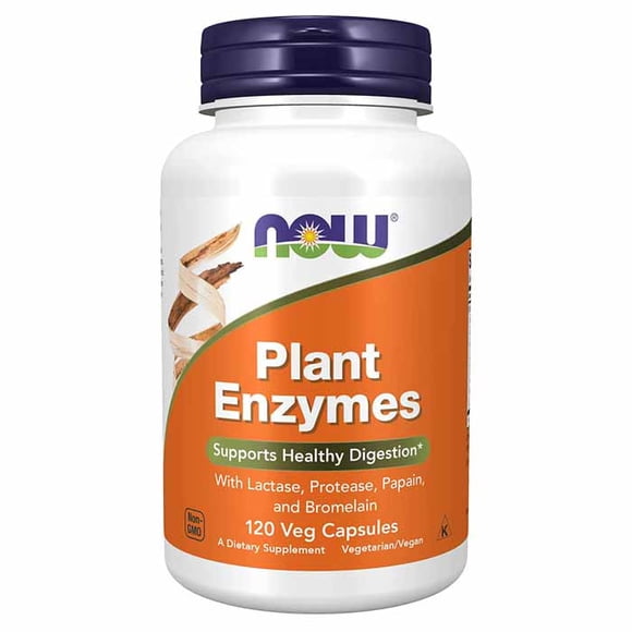 NOW - Plant Enzymes, 120 Capsules