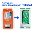 thumbnail image 3 of onn Corning Glass Screen Protector for iPhone® 11 / XR, Made with Durable Glass by Corning™ for Ultimate Drop & Scratch Protection, Includes Advanced Easy Application Tray, 3 of 8