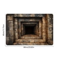 thumbnail image 3 of Multicolour Entrance Door Mat, Absorbent Nonslip Foot Mat with Stereoscopic Visual Effect, Decorative Floor Covering for Home, Bathroom, and Kitchen, 60x40 cm, 3 of 6