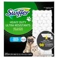 thumbnail image 2 of Swiffer Sweep + Mop, Dry Pads Refill, Floor Cleaner, Cleaning Cloths, Heavy Duty, Pet, 20 Count, 2 of 11
