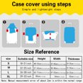 thumbnail image 3 of Luggage Cover Elasticity Dust-proof Trolley Protective Case Apply To 18-32 Inch Suitcase Avocado Print Travel Accessory Covers 8Avocado017 L (26-28inch), 3 of 6