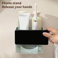 thumbnail image 4 of Cameland Shower Shelves Shower Shelves Toothbrush Holders for Bathrooms Rechargeable With Light Cleaning Function Holders Smart Home Accessories Wall Mounted, 4 of 6