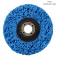 thumbnail image 2 of Disque de Ponçage Peinture Antirouille Disque de Meulage Acier Inoxydable Roue de Ponçage Rouille Acier Roue de Polissage, Bleu, 100 mm, Trou Intérieur 16 mm, 2 of 8