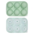 thumbnail image 1 of Dvkptbk Ice Cube Mold Silicone Ice Cubes Ice Mould Spherical and Angular Combination Ice Cubes Food Grade Silicone Household Ice Cubes Mould Kitchen Gadgets, 1 of 6