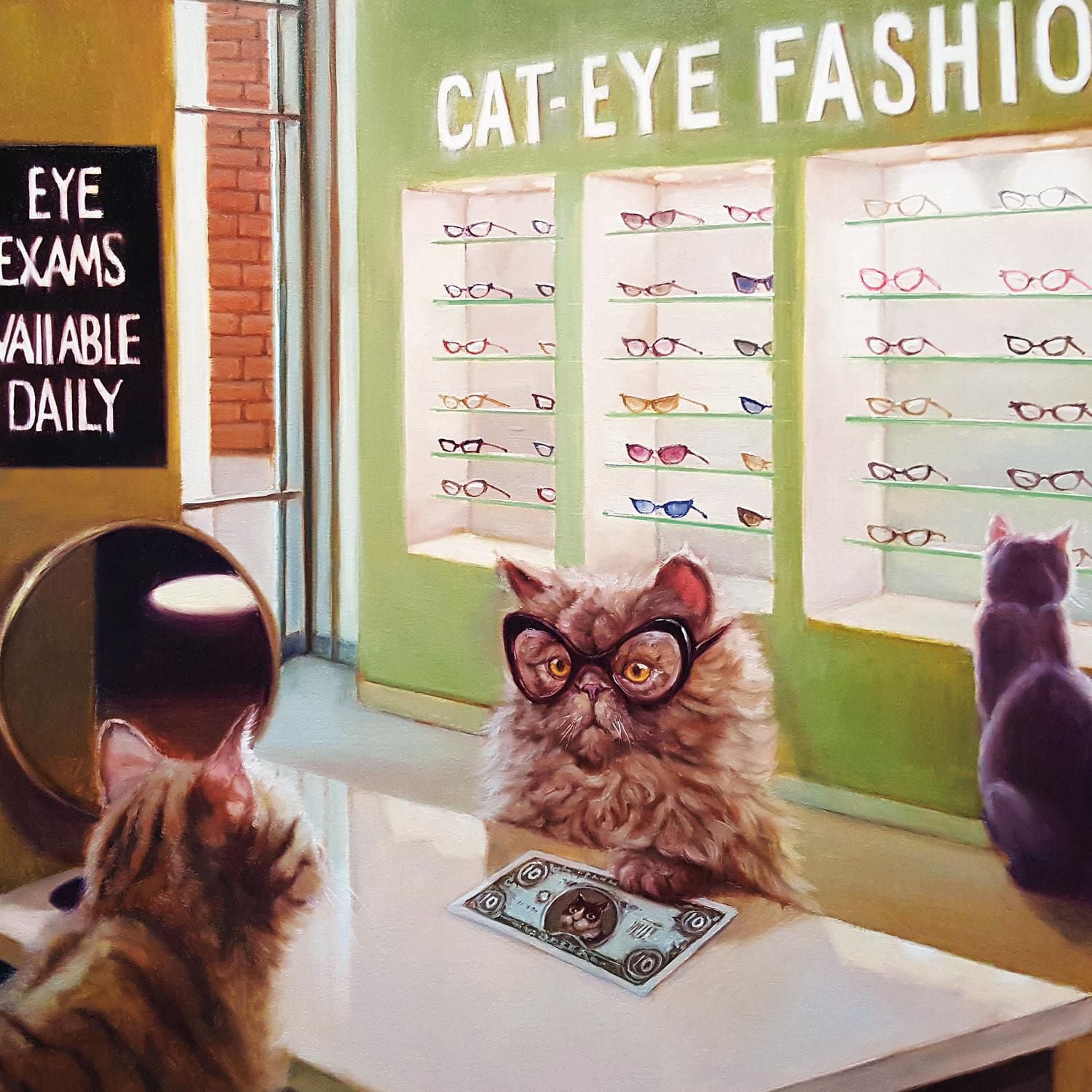 Buffalo Games Le puzzle Art of Play Eye Exam en 300 pièces